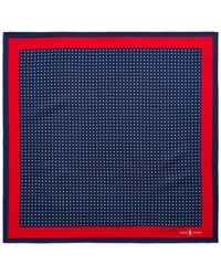 Polo Ralph Lauren - Polka Dot-print Square-shape Scarf - Lyst