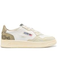 Autry - Medalist Super Vintage Leather Sneakers - Lyst