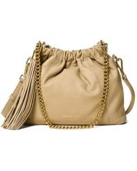Twinset - Sac Porté Épaule En Cuir À Fronces - Lyst