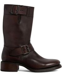 DSquared² - Harley Leather Boots - Lyst