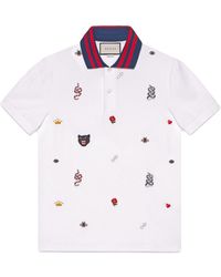 polo gucci blanco hombre