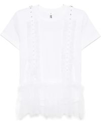 Noir Kei Ninomiya - Layered Design T-Shirt - Lyst