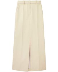 Stella McCartney - Front-slit Maxi Skirt - Lyst