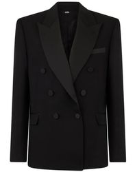 Gcds - Enver Double-Breasted Blazer - Lyst