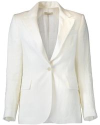 Eleventy - Single-Breasted Two-Button Blazer - Lyst