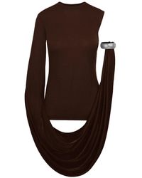 SEEN USERS - Iconic Bracelet One-Shoulder Top - Lyst