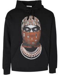 ih nom uh nit - Graphic-Print Drawstring Hoodie - Lyst