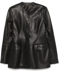 TOTEME - Leren Jack - Lyst