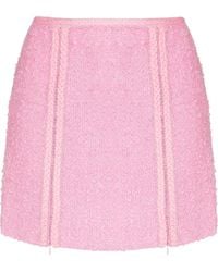 ROTATE BIRGER CHRISTENSEN - Lina ブークレ ミニスカート - Lyst