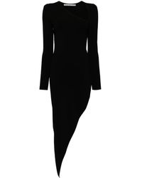 Alexander Wang - Asymmetic Midi Skirt - Lyst