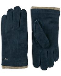 Paul & Shark - Suede Gloves - Lyst