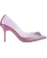 Kurt Geiger - Crystal-Embellished Eagle Pumps - Lyst