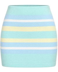 SER.O.YA - Kian Striped Knit Skort - Lyst