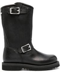Our Legacy - Corral Buckle-fastening Leather Boots - Lyst