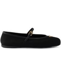 Prada - Fabric Ballerinas - Lyst