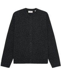 Les Deux - Cardigan À Logo Brodé - Lyst
