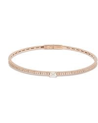 ROSEKEY - Bracelet En Or 18Ct Pavée De Diamants - Lyst