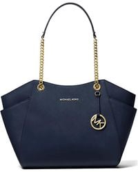 Michael Kors - Large Jet Set Chain-Link Tote Bag - Lyst