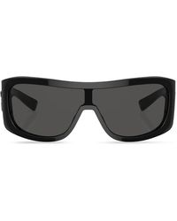 Dolce & Gabbana - Shield-Frame Tinted Sunglasses - Lyst
