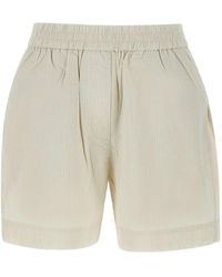 Herskind - Pantalones Cortos A Rayas De Algodón - Lyst