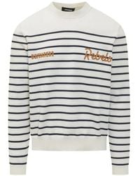 DSquared² - Striped Knit Sweater - Lyst
