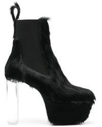 Rick Owens - Lido Minimal Grill Beatle 130mm ブーツ - Lyst