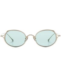 Rigards - Matte-finish Oval-frame Sunglasses - Lyst