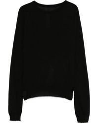 Rick Owens - Pull En Laine À Col Rond - Lyst