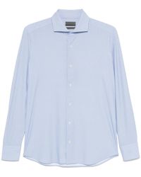Dell'Oglio - Chemise À Imprimé Géométrique - Lyst