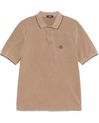 Herno - Poloshirt Mit Logo-Stickerei - Lyst