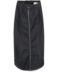 Coperni - Denim Maxi Skirt - Lyst