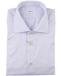 Kiton - Spread-Collar Button-Up Shirt - Lyst