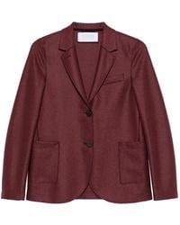 Harris Wharf London - Single-Breasted Notched-Lapels Blazer - Lyst