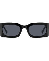 DSquared² - Hype Rectangle-Frame Sunglasses - Lyst