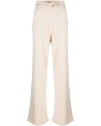 Lorena Antoniazzi - High-waisted Drawstring Knitted Trousers - Lyst