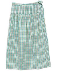 Damson Madder - Josie Midi Skirt - Lyst