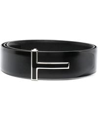 Tom Ford - Reversible Logo Belt - Lyst