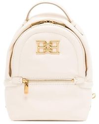 Bally - Leather Logo Backpack - Lyst
