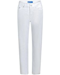 KARL LAGERFELD - Metallic Mom Jeans - Lyst
