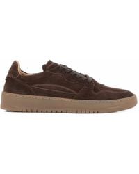 LEMARGO - Baskets En Daim À Empiècements - Lyst