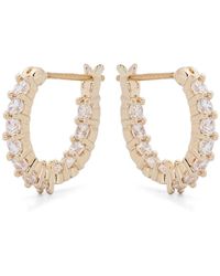 Swarovski - Matrix Vittore Hoop Earrings - Lyst