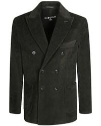 Circolo 1901 - Double-Breasted Corduroy Jacket - Lyst