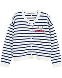 Chinti & Parker - X Peanuts Cardigan À Appliqué Snoopy - Lyst