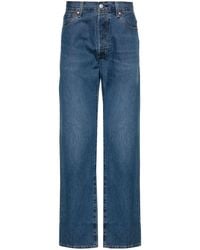 Levi's - Halbhohe 501 Straight-Leg-Jeans - Lyst