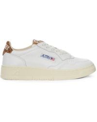 Autry - Mini Perforated Leather Sneakers For - Lyst