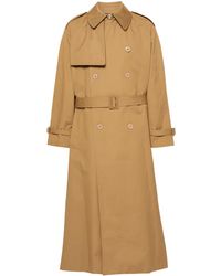 Vetements - Double-Breasted Trench Coat - Lyst