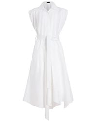 Proenza Schouler - Adinna Belted Midi Shirt Dress - Lyst