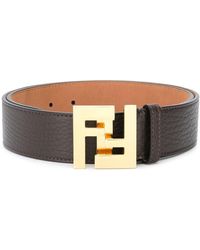 mens black fendi belt