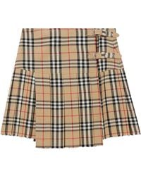 Burberry - "Zoe Check Mini SK - Lyst