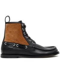 Loewe - Campo Schnürstiefel - Lyst